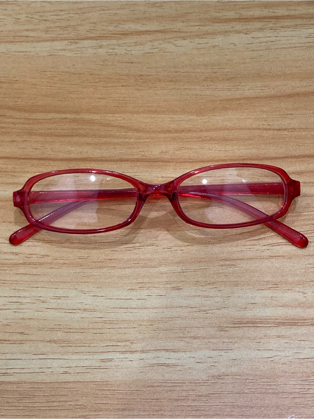 Red Cat Eye Reading Glasses Vintage Eyewear